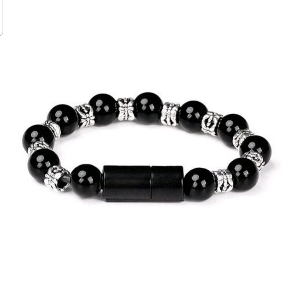 USB2.0datasynccharging cable beadbracelet - Picture 2 of 7